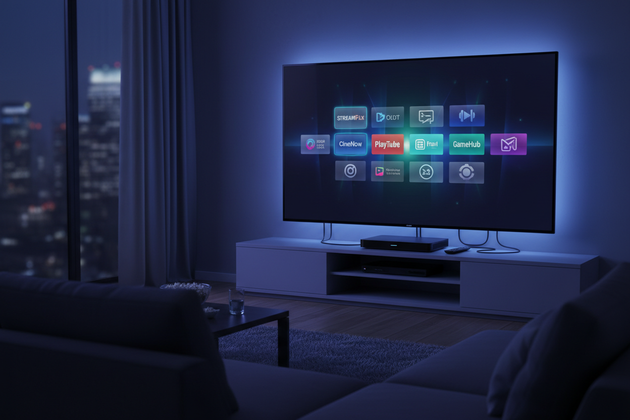 Dynasty Smart TV Box 4K lifestyle photo